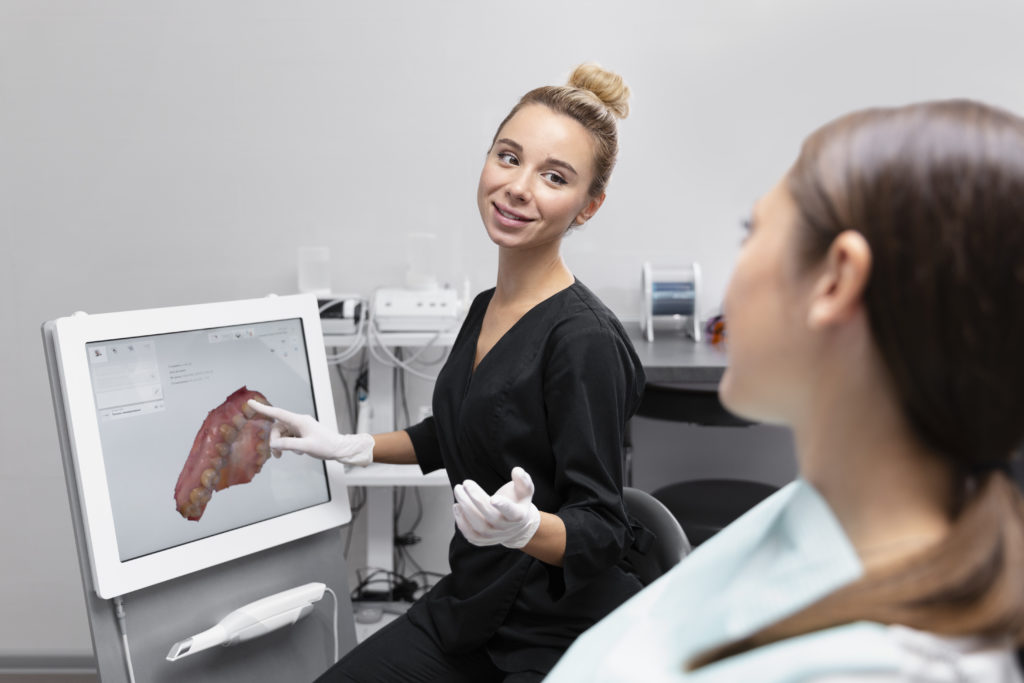 3D tooth imaging for orthodontics